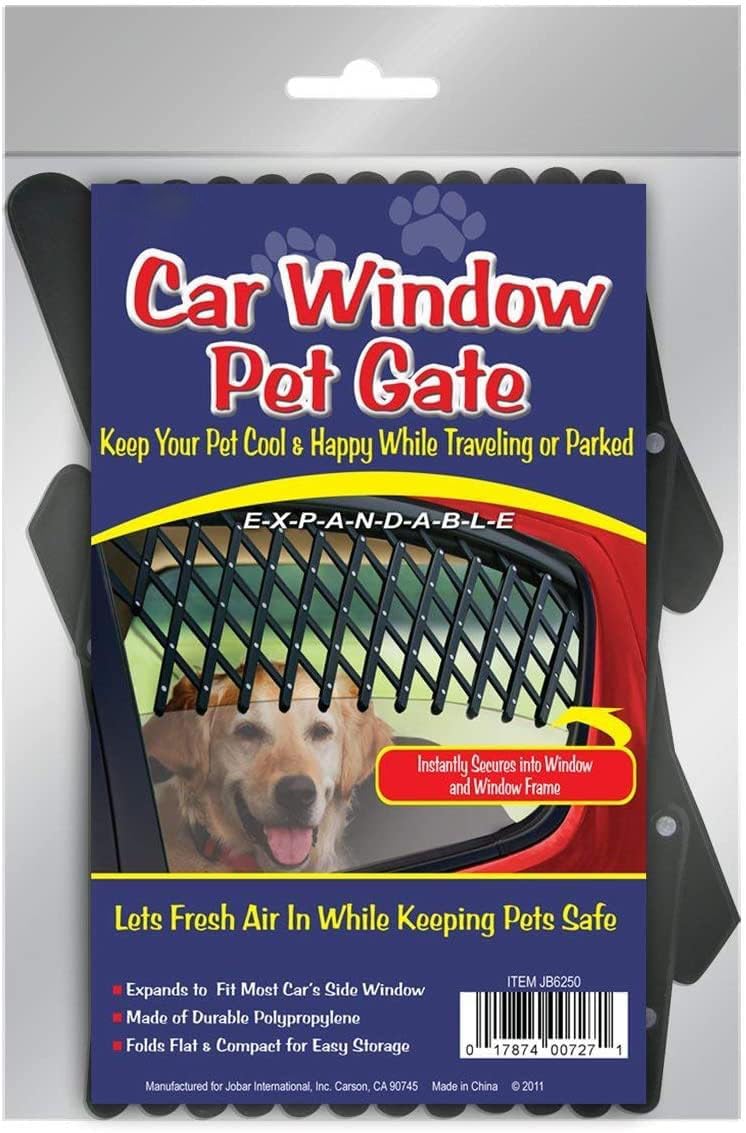 TEKEFT car window pet gate for dogs